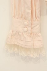 画像3: Innocent World / 大きなリボンのスタンドカラーブラウス L ピンク O-26-07-05-016-IW-BL-IG-OS (3)