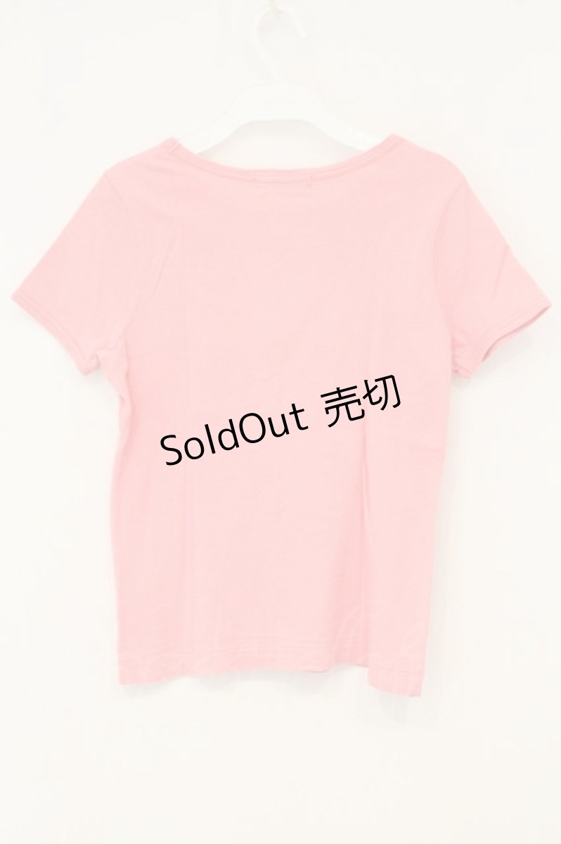 画像3: Jane Marple / いちごプリントTシャツ M ピンク O-26-07-06-037-JM-TS-IG-OS (3)