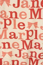 画像2: Jane Marple / リボンロゴTシャツ M シロ×ピンク O-26-07-06-041-JM-TS-IG-OS (2)