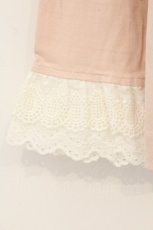 画像3: Jane Marple / 丸襟レースカットソー M ピンク O-26-07-06-046-JM-TO-IG-OS (3)