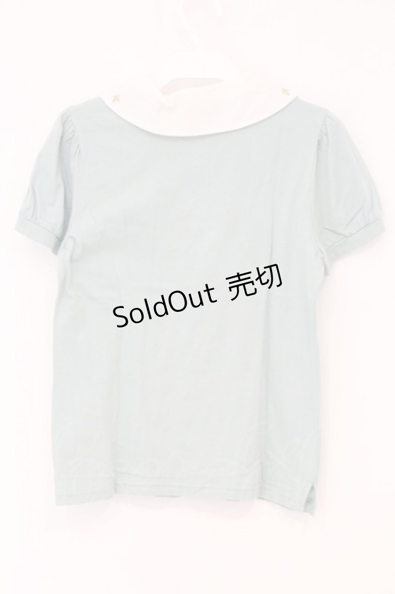 画像3: Jane Marple / Crown & Logo Embroidery ポロシャツ M ミント O-26-07-06-049-JM-TS-IG-OS (3)