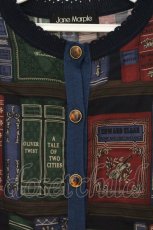 画像2: Jane Marple / Jane's bookcaseのカーディガン M ネイビー O-26-07-06-050-JM-TO-IG-OS (2)