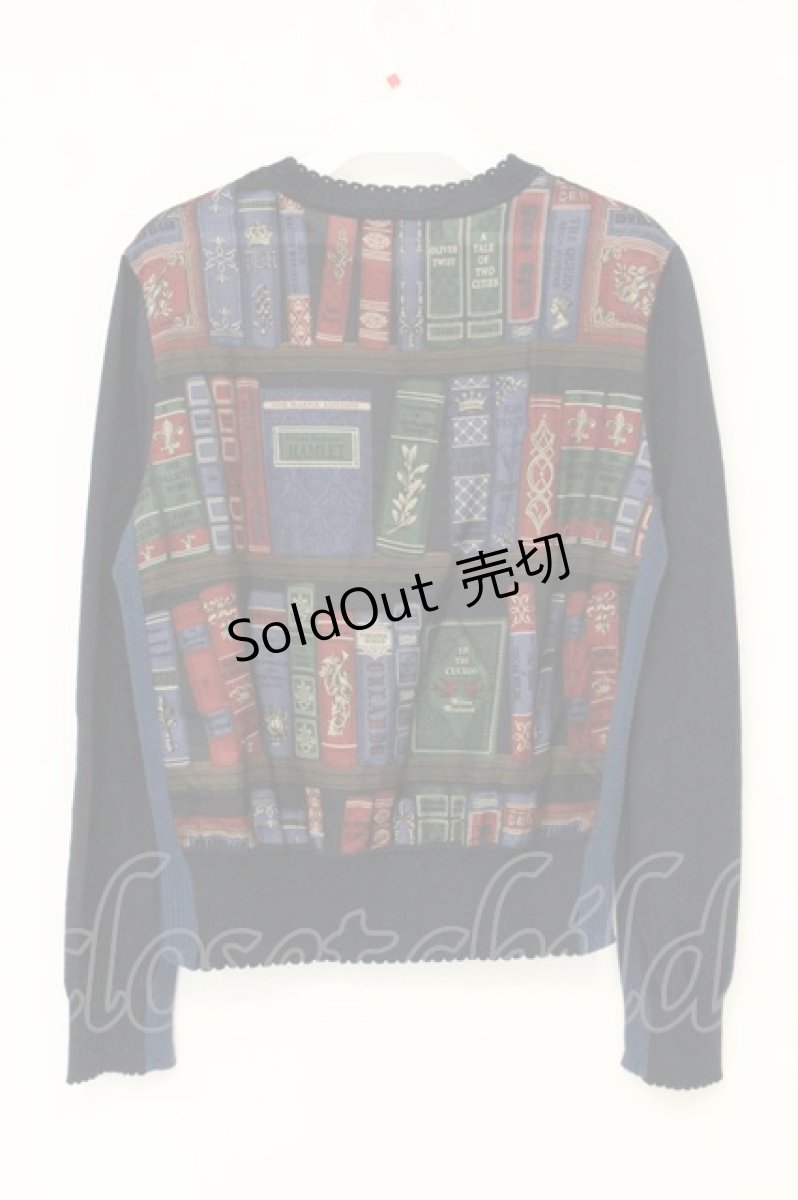 画像4: Jane Marple / Jane's bookcaseのカーディガン M ネイビー O-26-07-06-050-JM-TO-IG-OS (4)