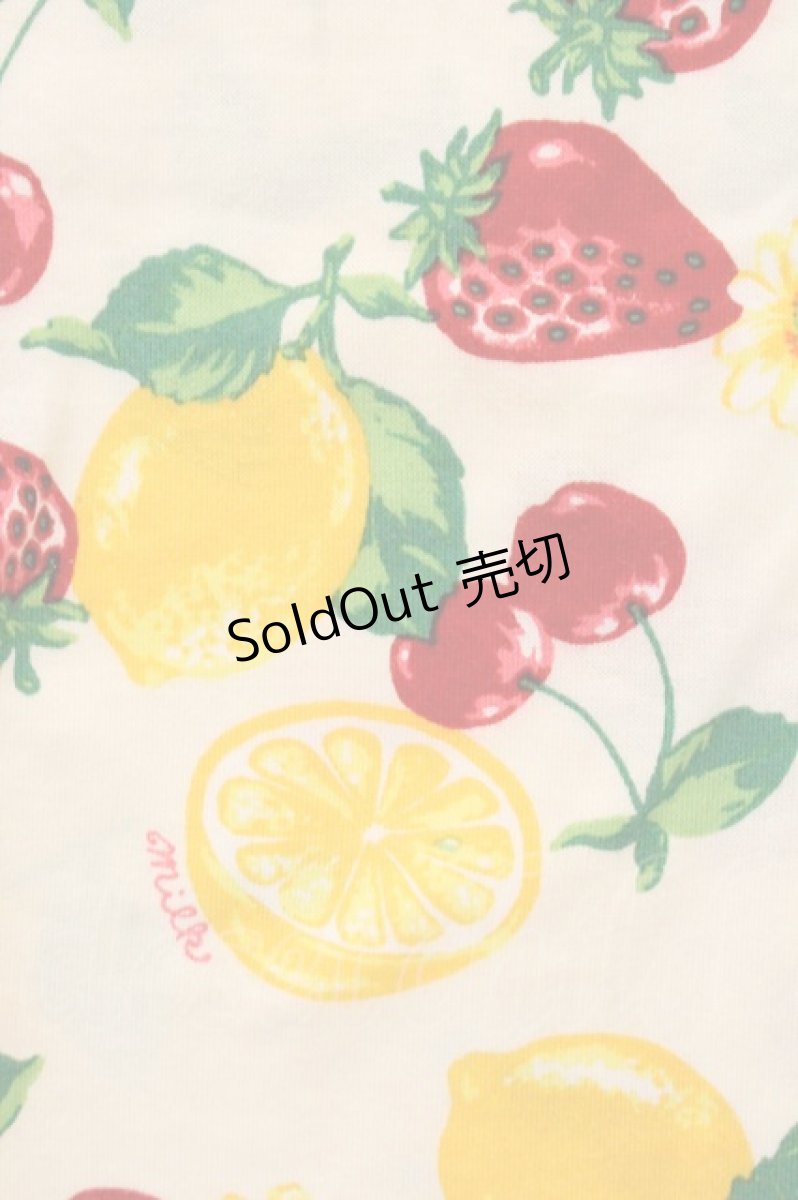画像2: MILK / Fresh フルーツTシャツ  オフシロ O-26-07-06-079-ML-TS-IG-OS (2)