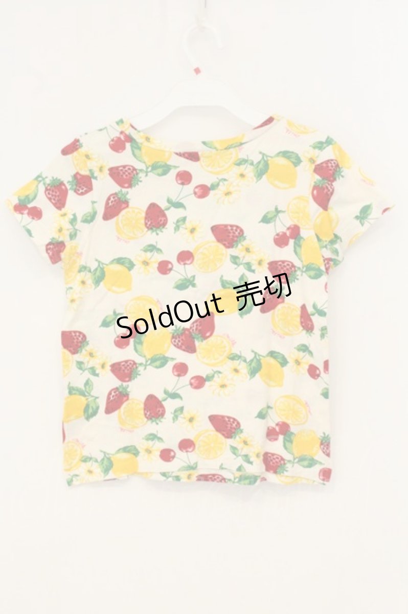 画像3: MILK / Fresh フルーツTシャツ  オフシロ O-26-07-06-079-ML-TS-IG-OS (3)