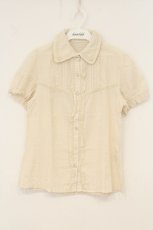 画像1: axes femme / 2way襟ブラウス L キナリ O-26-07-06-028-AX-BL-OW-OS (1)