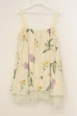 画像3: axes femme / 裾レースキャミチュニック F クリーム O-26-07-07-030-AX-TO-OW-OS (3)
