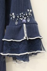 画像2: axes femme / 接触冷感チュールメロープルオーバー F ブルー O-26-07-07-031-AX-TO-OW-OS (2)