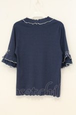 画像3: axes femme / 接触冷感チュールメロープルオーバー F ブルー O-26-07-07-031-AX-TO-OW-OS (3)