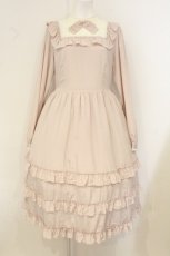 画像1: Melody BasKet / Shiny dot dress L ピンク O-26-07-07-035-LO-OP-OW-OS (1)
