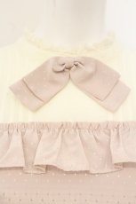 画像2: Melody BasKet / Shiny dot dress L ピンク O-26-07-07-035-LO-OP-OW-OS (2)