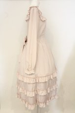 画像3: Melody BasKet / Shiny dot dress L ピンク O-26-07-07-035-LO-OP-OW-OS (3)