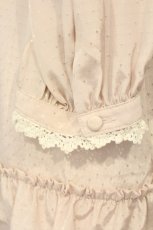 画像4: Melody BasKet / Shiny dot dress L ピンク O-26-07-07-035-LO-OP-OW-OS (4)