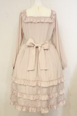 画像5: Melody BasKet / Shiny dot dress L ピンク O-26-07-07-035-LO-OP-OW-OS (5)