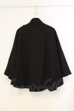 画像4: Favorite / ナポレオンボタンの軍服風ポンチョコート  クロ O-26-07-07-005-LO-CO-OW-OS (4)