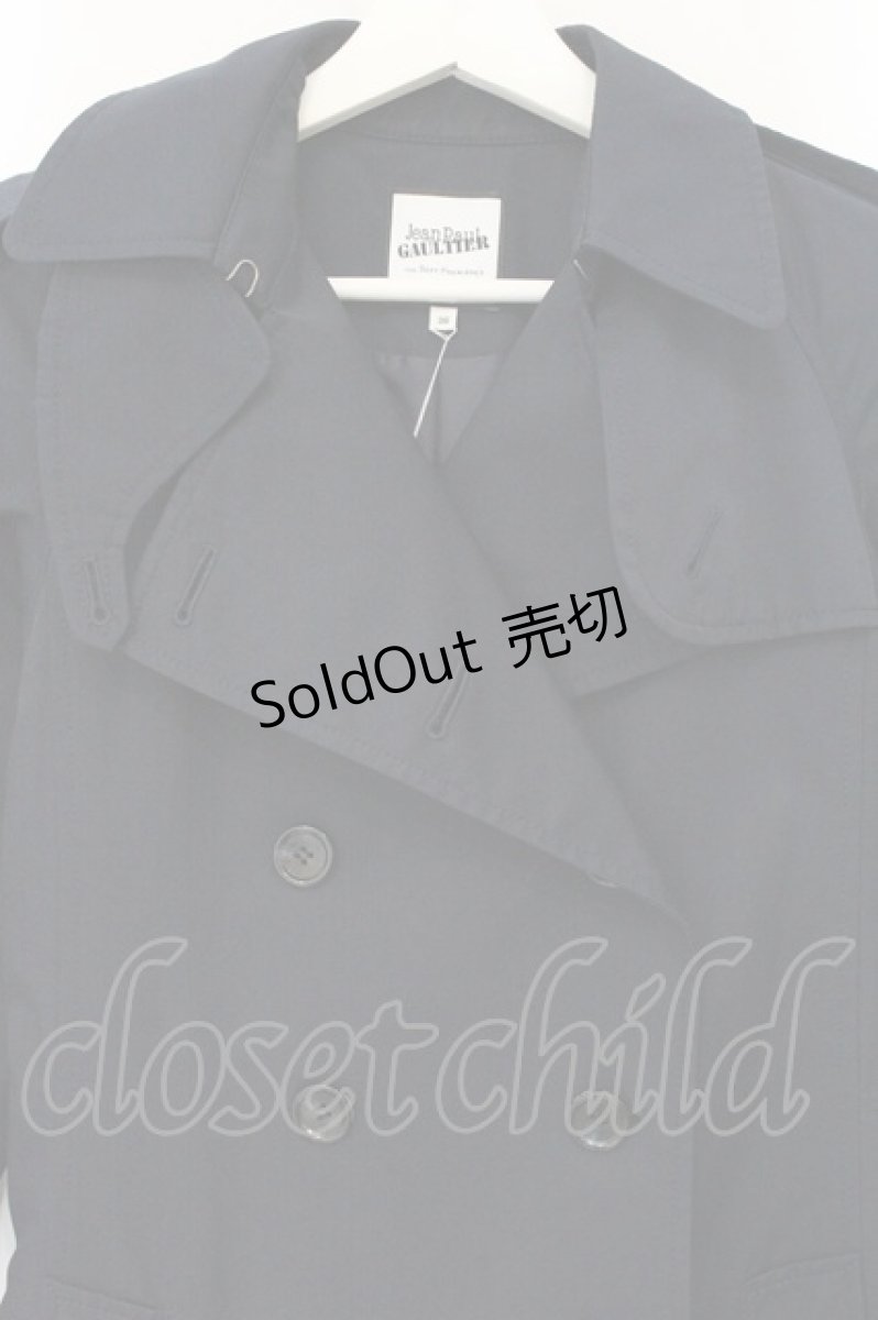 画像2: Jean Paul GAULTIER / トレンチコート 36 ネイビー O-26-07-07-053-GO-CO-IG-OS (2)