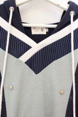 画像2: Favorite / 琴音ちゃんのダブルボタンパーカー  公式展開色ブラック（ネイビー系） O-26-07-07-006-LO-TO-OW-OS (2)