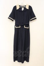 画像1: an another angelus / バイカラーマリンオールインワン F ネイビー O-26-07-07-070-CA-OP-OW-OS (1)