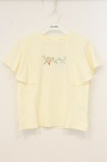 画像1: Fi.n.t / モチーフプリントフレアースリーブカットトップス F アイボリー O-26-07-07-075-CA-TO-OW-OS (1)