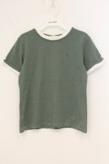 画像1: Fi.n.t / フリル使いTシャツ F グリーン O-26-07-07-086-CA-TO-OW-OS (1)