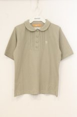 画像1: Fi.n.t / ヨーク切替ポロシャツ F カーキ O-26-07-07-089-CA-BL-OW-OS (1)