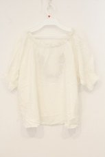 画像3: Fi.n.t / サークルフラワー刺繍オフショルブラウス F オフシロ O-26-07-07-094-CA-BL-OW-OS (3)