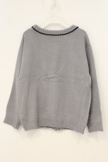 画像4: F i.n.t / ライン使いカーディガン/ハリーポッター F ブルーグレー/レイブンクロー O-26-07-07-098-CA-TO-OW-OS (4)