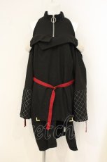 画像1: IRO+IRO / アルビノとメラニズムの和洋折衷アシメシャツ  クロ O-26-07-07-013-LO-TO-OW-OS (1)