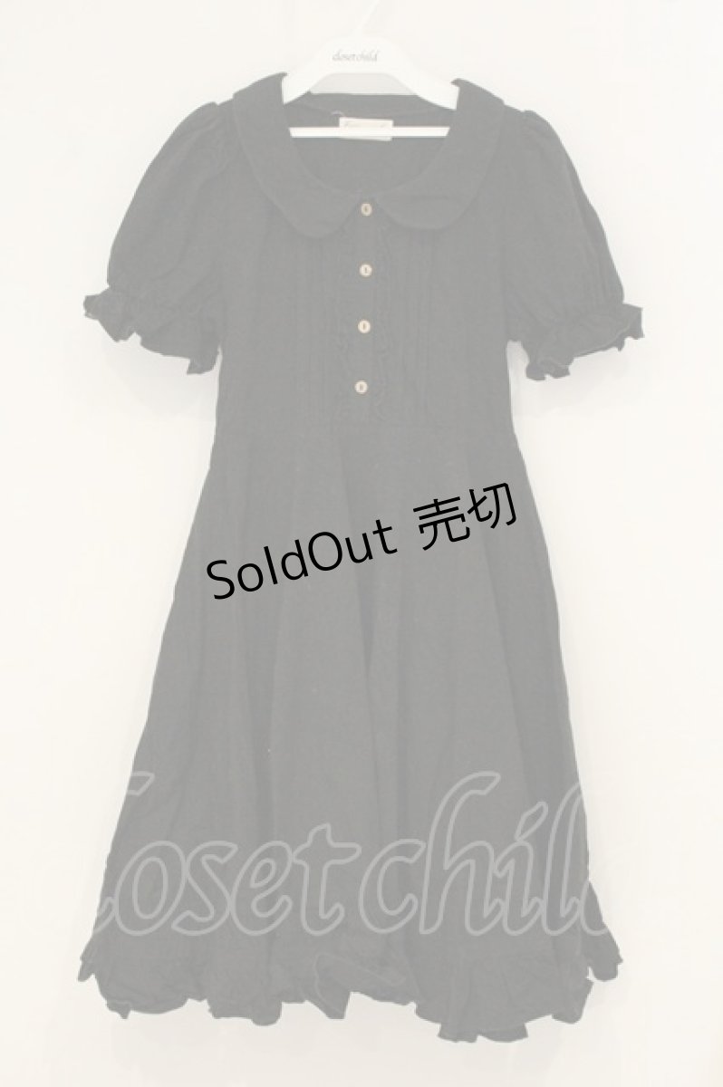 画像1: Favorite / 丸襟ワンピース  クロ O-26-07-07-016-LO-OP-OW-OS (1)