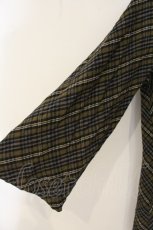 画像3: IRO+IRO / 英国紳士の休日＊フード付きユニセックスチェックコート  グリーン×クロ O-26-07-07-023-LO-CO-OW-OS (3)