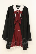 画像1: Favorite / 静粛に！魔法学校の生徒会+.＊魔導士ワンピース XL 赤の女王（ワイン） O-26-07-07-025-LO-JA-OW-OS (1)