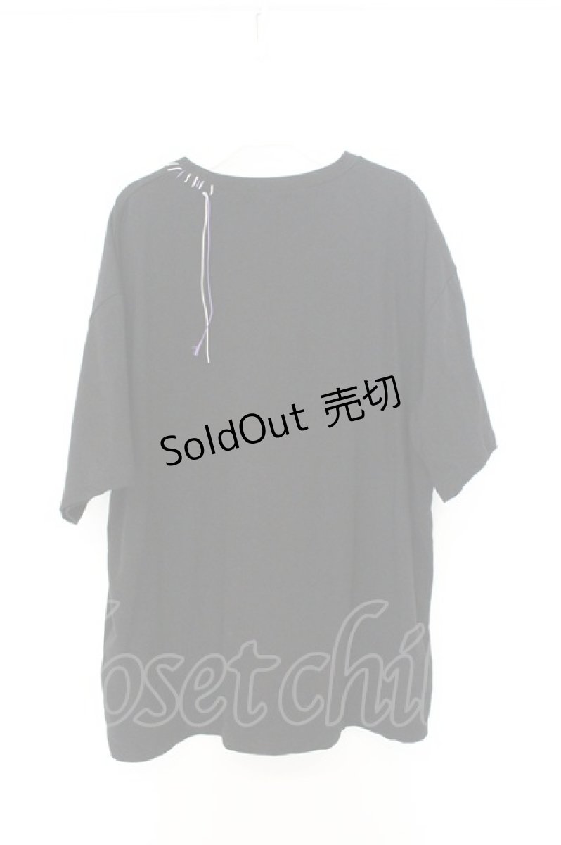 画像3: rezen / 狐面ロゴプリント半袖Ｔシャツ L ブラック O-26-07-08-028-LO-TS-IG-ZT289 (3)