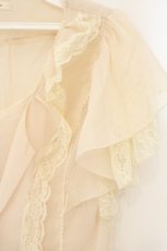 画像2: axes femme / レイヤード風ブラウス M アイボリー O-26-07-10-046-AX-OP-IG-OS (2)
