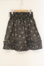 画像3: axes femme / 花柄ハイウエストスカート M グレー O-26-07-10-057-AX-SK-IG-OS (3)