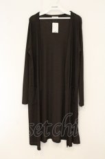 画像1: axes femme / ロングトッパーカーディガン M ブラウン O-26-07-10-061-AX-TO-OW-OS (1)