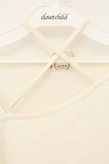 画像2: axes femme / ストラップ風リボンカットソー F キナリ O-26-07-10-070-AX-TO-OW-OS (2)