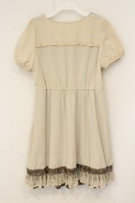 画像3: axes femme / レジメン重ね着風チュニ M キナリ O-26-07-10-073-AX-OP-OW-OS (3)