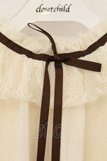 画像2: axes femme / ケープデザインニットプルオーバー M キナリ O-26-07-10-078-AX-TO-OW-OS (2)