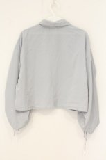 画像3: axes femme / ドロスト袖ショートシャツ F サックス O-26-07-10-104-AX-BL-OW-OS (3)