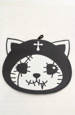 画像1: HANGRY&ANGRY / パスケース  ブラック O-26-07-13-1027-HN-ZA-OW-OS (1)