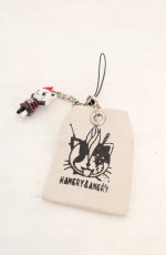画像1: HANGRY&ANGRY / お守りストラップ  ホワイト O-26-07-13-1028-HN-ZA-OW-OS (1)