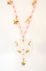 画像1: Angelic Pretty / Milk Catネックレス  シロ×ピンク O-26-07-13-1047-AP-AC-IG-OS (1)
