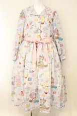 画像1: Royal Princess Alice / Baby Toys March・ねこすけコラボ ワンピース  ラベンダー O-26-07-13-084-LO-OP-IG-OS (1)