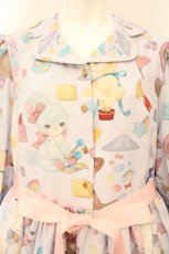 画像2: Royal Princess Alice / Baby Toys March・ねこすけコラボ ワンピース  ラベンダー O-26-07-13-084-LO-OP-IG-OS (2)