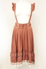 画像1: axes femme / サス付フィッシュテールスカート M オレンジ O-26-07-13-009-AX-SK-OW-OS (1)