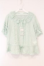 画像1: PINK HOUSE / ローンフリルブラウス  薄荷 O-26-07-13-089-LO-BL-IG-OS (1)