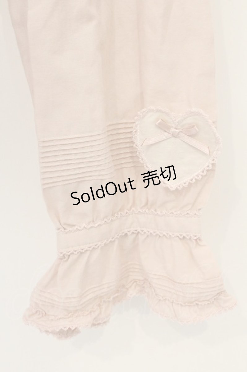 画像4: PINK HOUSE / ハートワッペンオーバーブラウス  ピンク O-26-07-13-090-LO-TO-IG-OS (4)