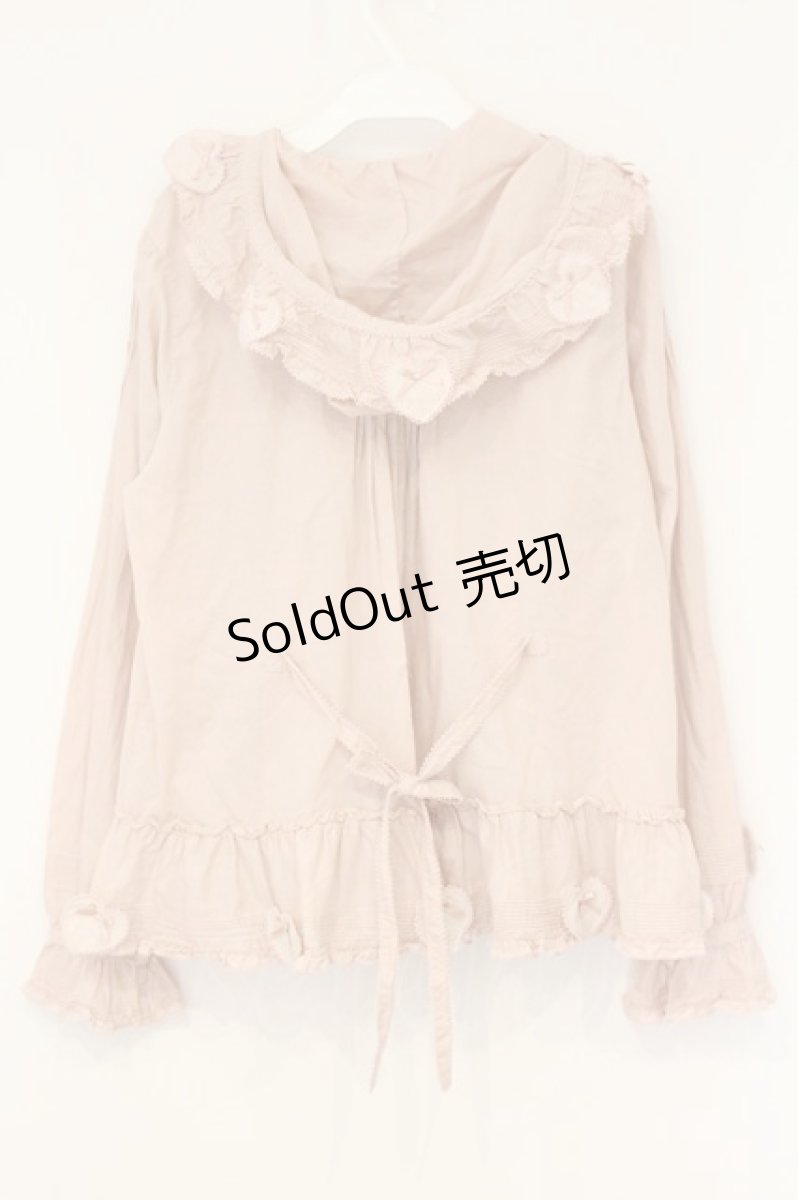 画像5: PINK HOUSE / ハートワッペンオーバーブラウス  ピンク O-26-07-13-090-LO-TO-IG-OS (5)