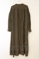 画像3: axes femme / チェック柄シャツワンピース M ネイビー O-26-07-13-027-AX-OP-OW-OS (3)