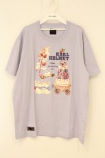画像1: Karl Helmut / プティプリンス＆マカロンタワープリントTシャツ  ラベンダー O-26-07-14-028-EL-TS-IG-OS (1)